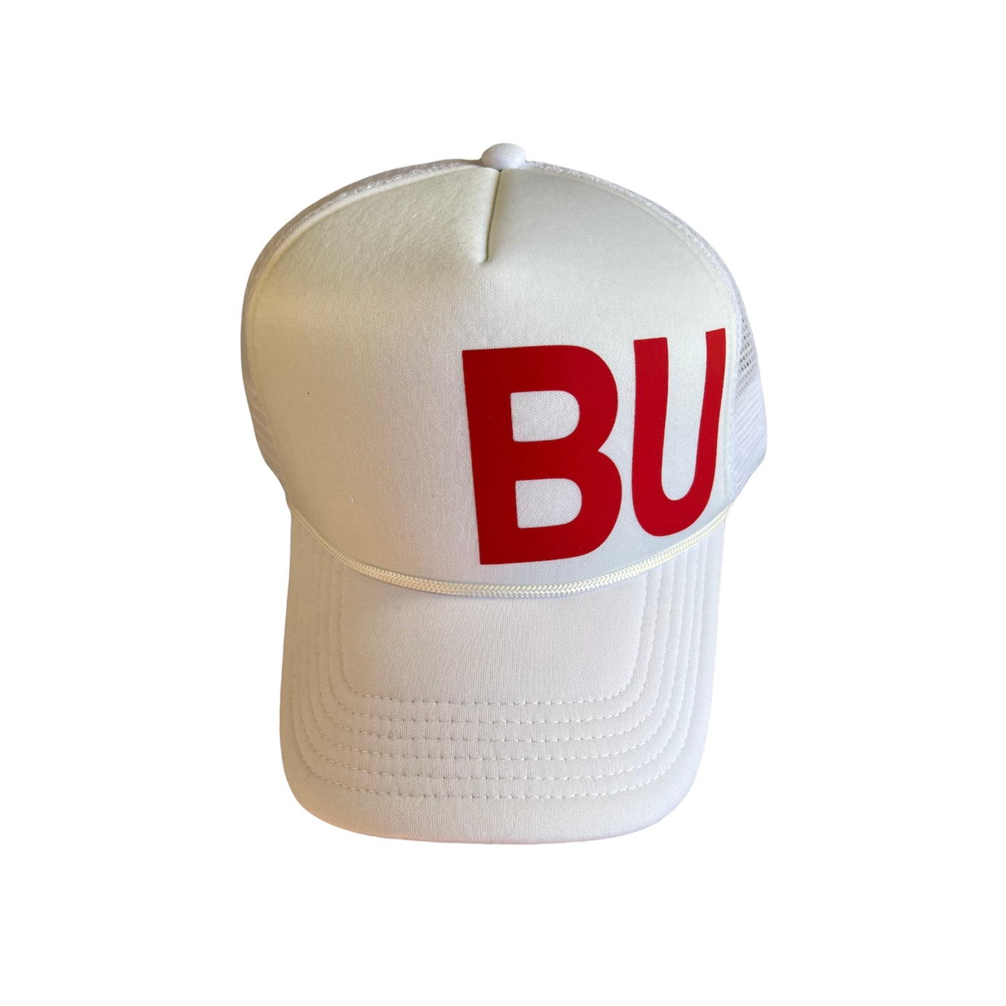 white BU hats