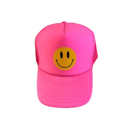 happy face hats