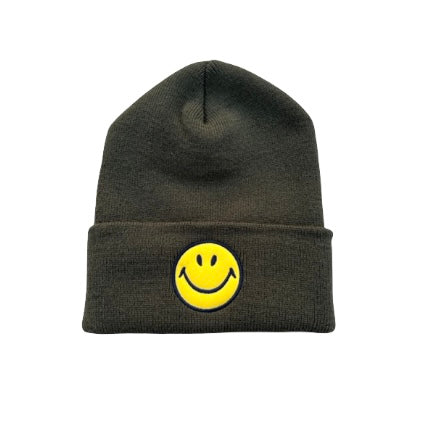 happy face beanies